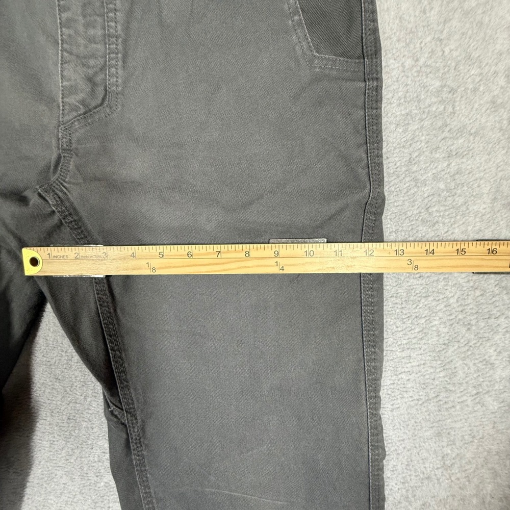 Milwaukee M650 Work Pants Mens 34x30 Gray Utility Carpenter Canvas Trousers - Picture 13 of 15